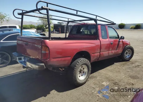 1999 Toyota Tacoma Xtracab из США, поврежденный, VIN 4TAVL52N6XZ501334